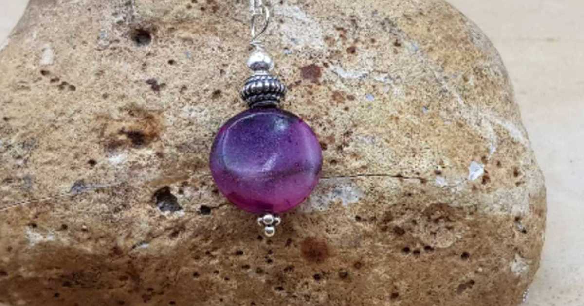 Empowered Crystals :: Rare Sugilite pendant