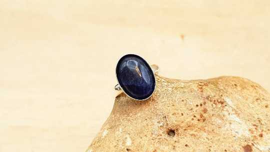 Oval Sodalite ring
