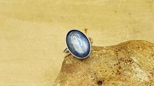 Blue Kyanite ring