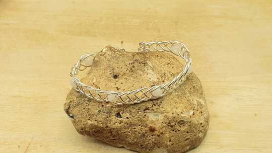 Moonstone Cuff bracelet