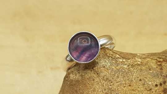 Minimalist Fluorite Ring