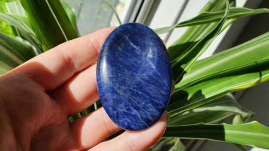 Sodalite thumb stone