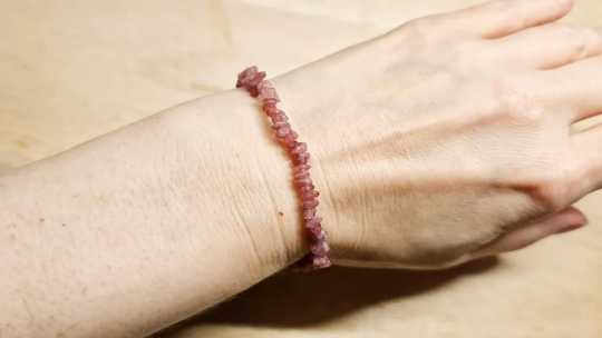 Pink Tourmaline Bracelet